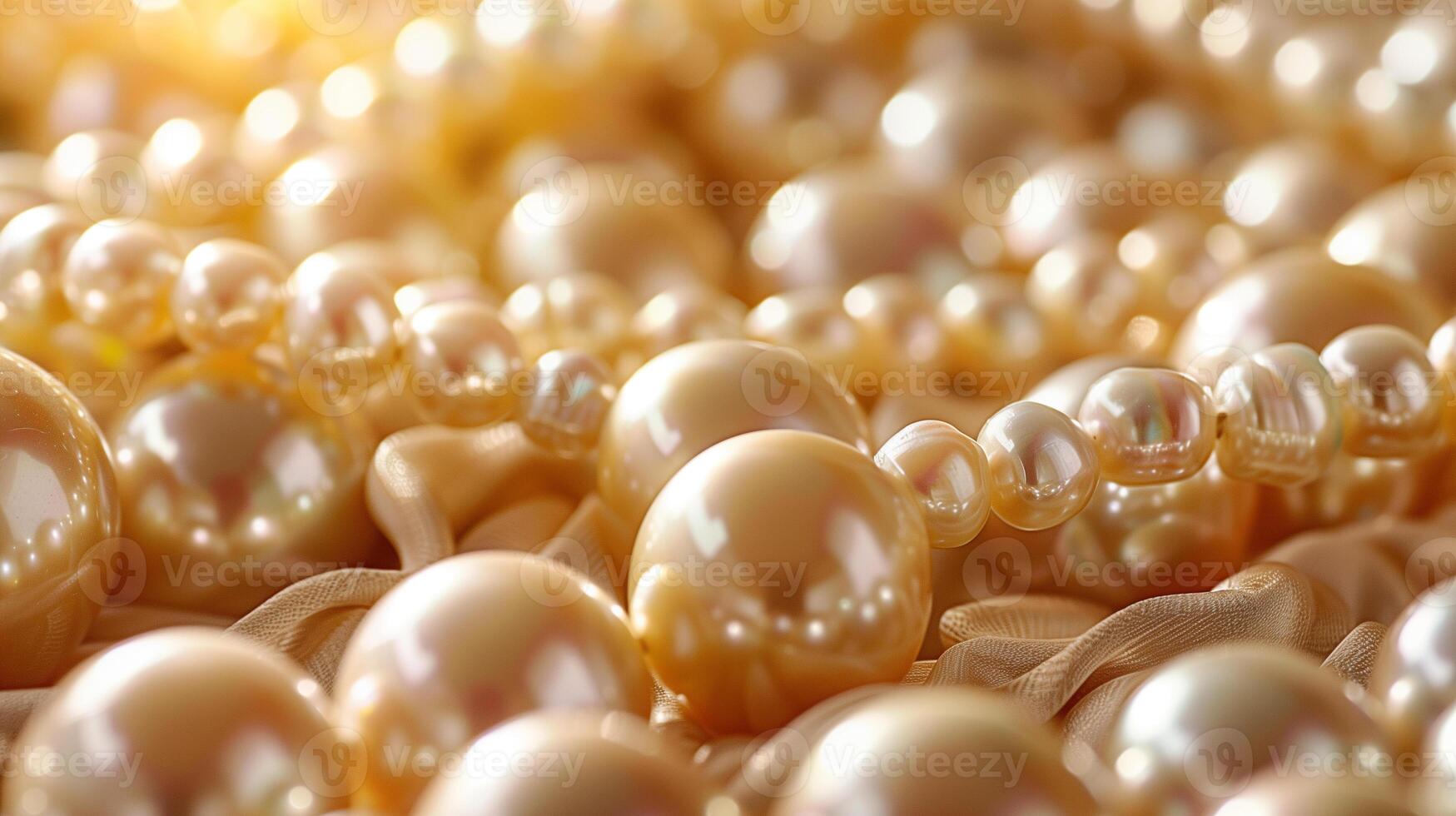 AI generated Pearl Pile Background photo