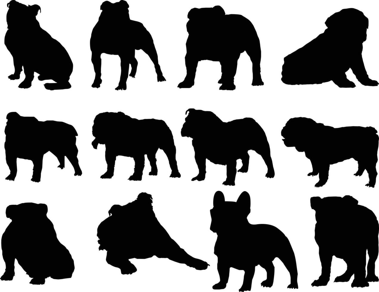 Dog Vector Template