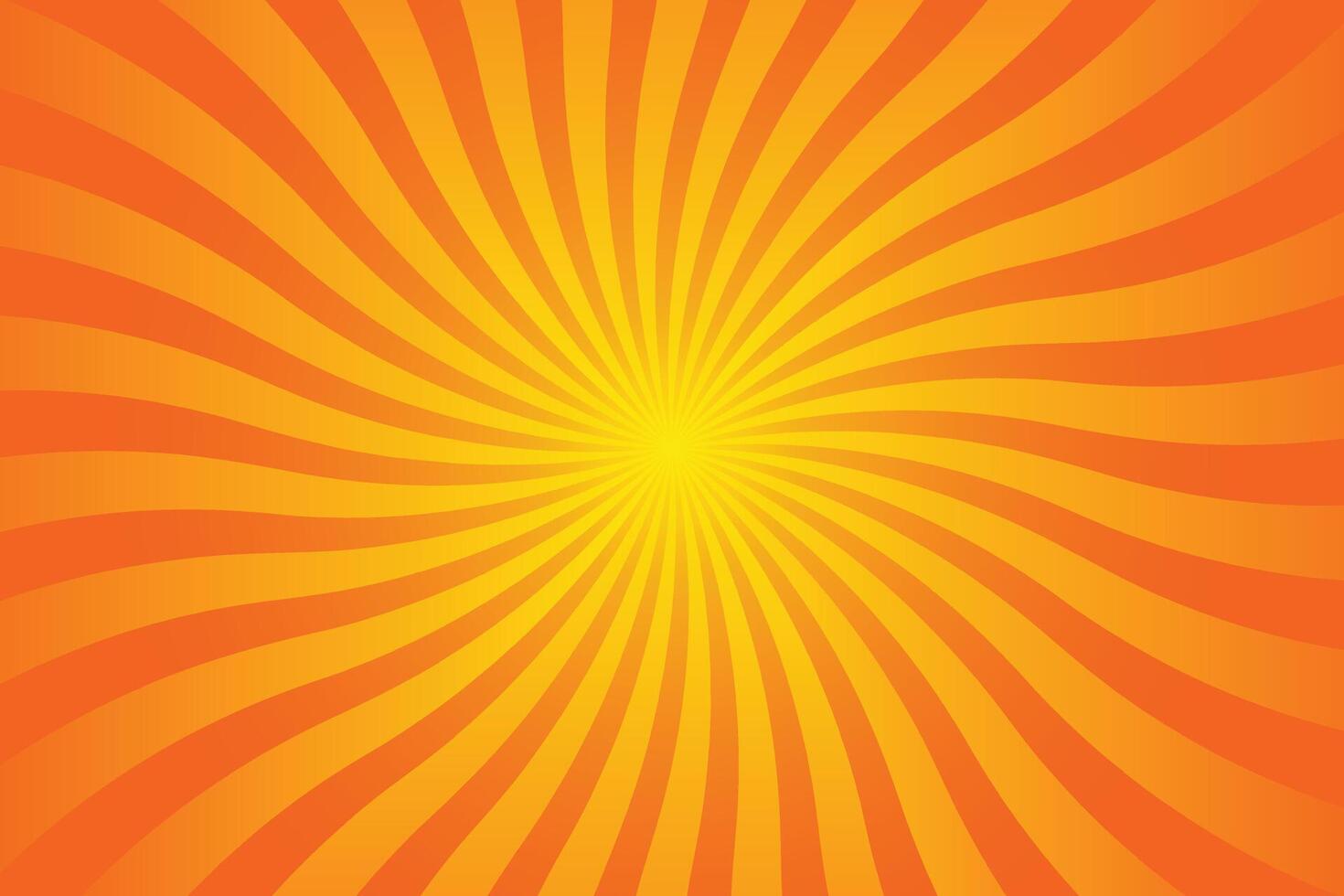 Vector Sunburst Pattern Background for Summer Banner