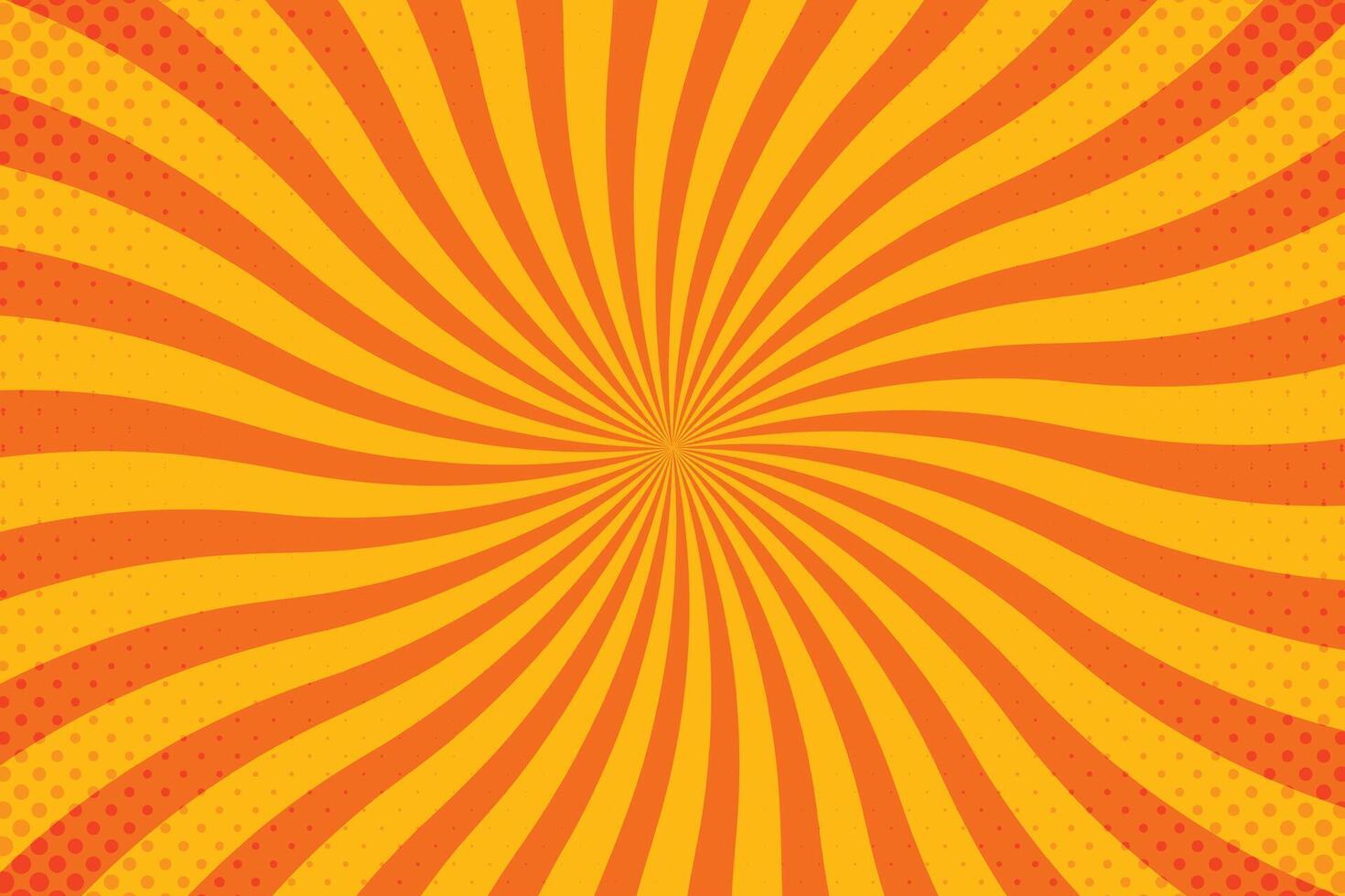 Vector Sunburst Pattern Background for Summer Banner