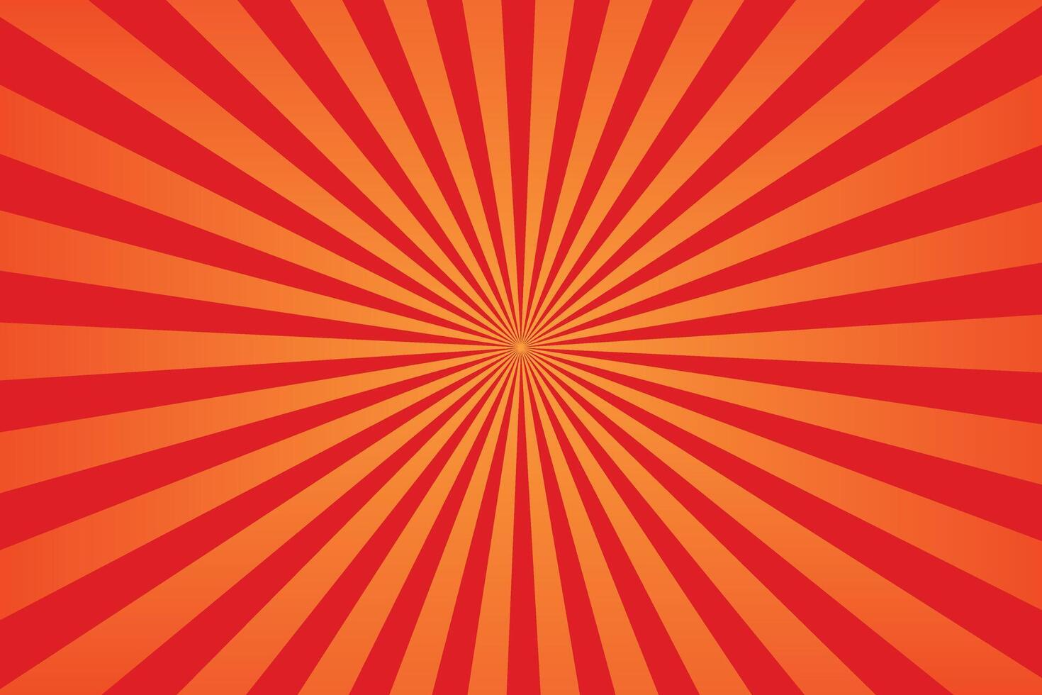 Vector Sunburst Pattern Background for Summer Banner