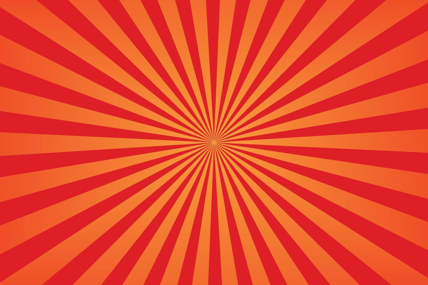 Vector Sunburst Pattern Background for Summer Banner