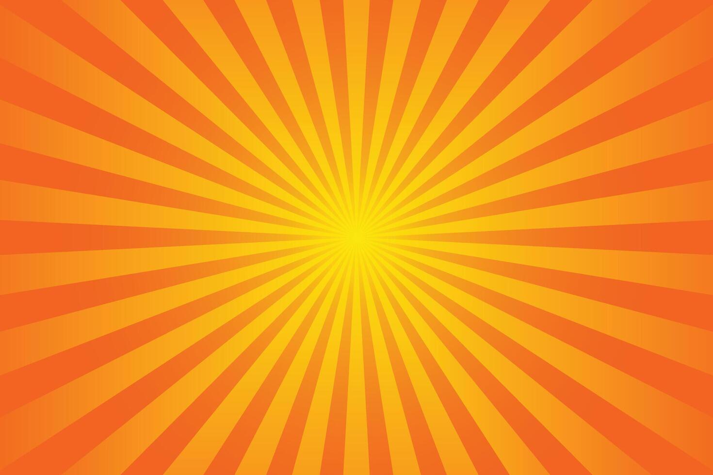 Vector Sunburst Pattern Background for Summer Banner