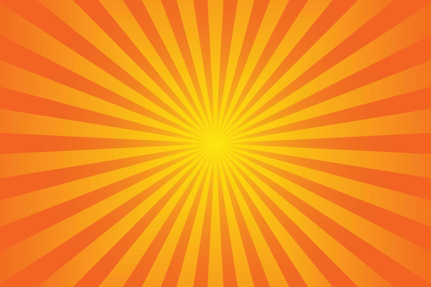 Vector Sunburst Pattern Background for Summer Banner