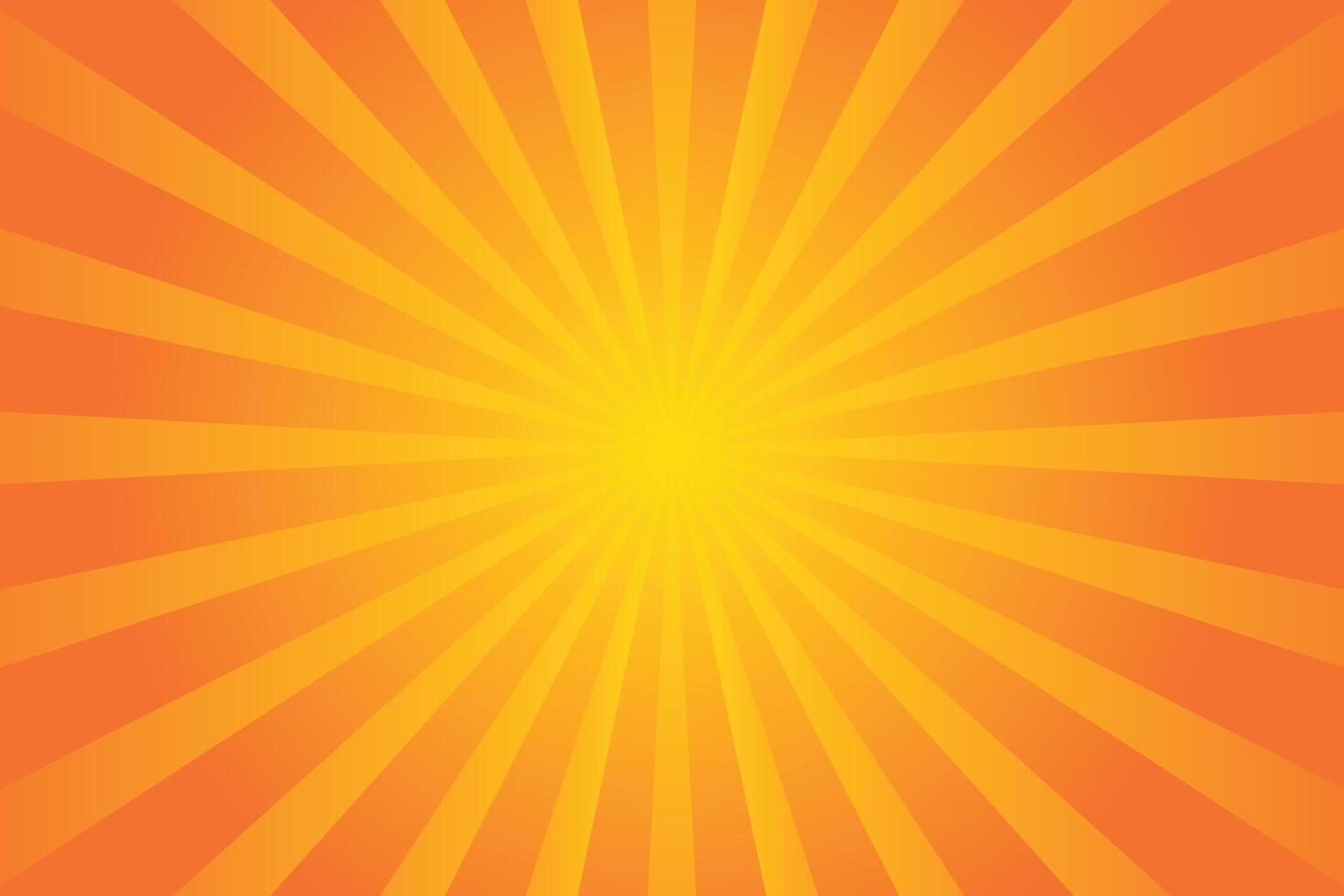 Vector Sunburst Pattern Background for Summer Banner