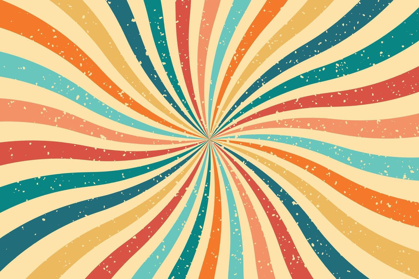 Vector Sunburst Pattern Background for Summer Banner