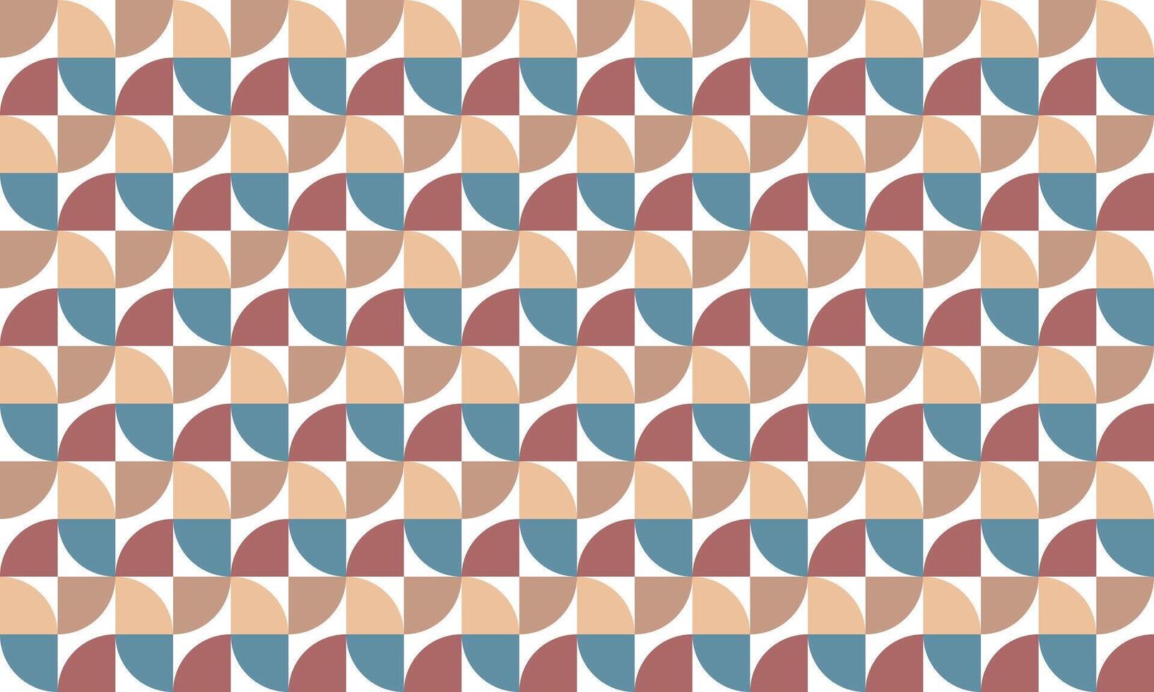 Seamless geometric pattern with floral texture persian silk color vector