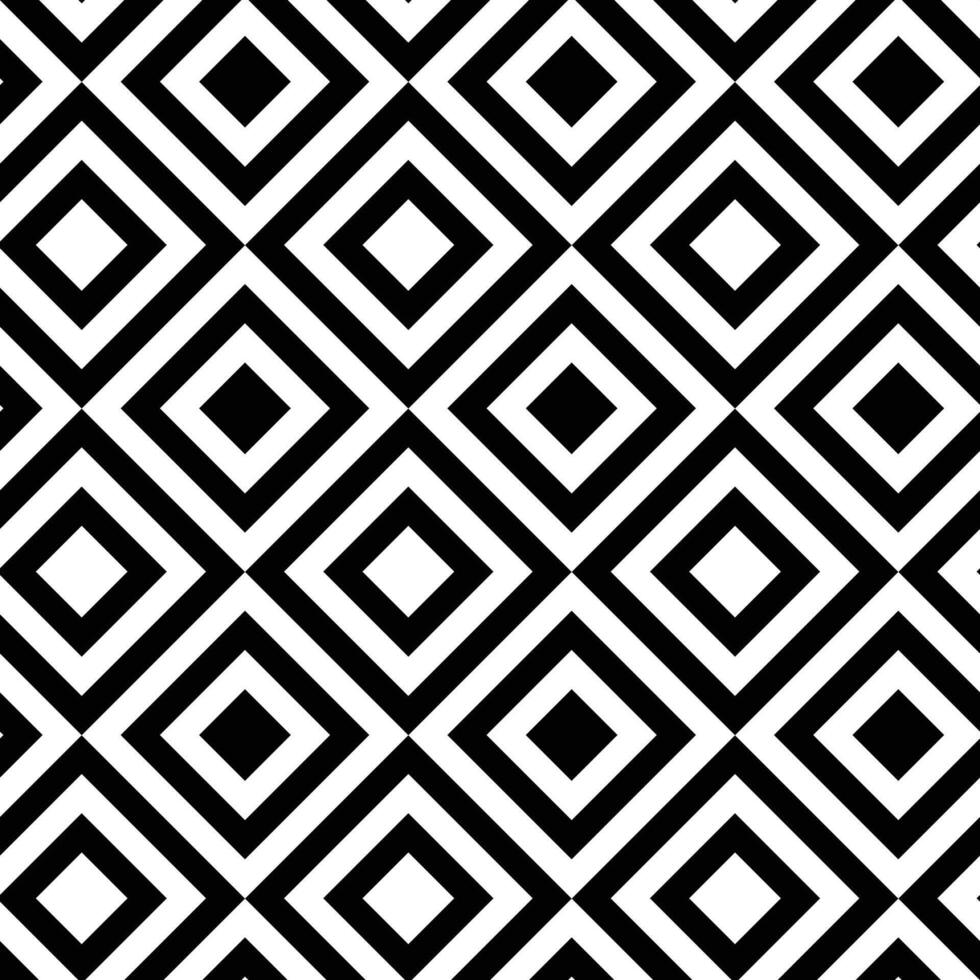 seamless geometric pattern with square stacks vector