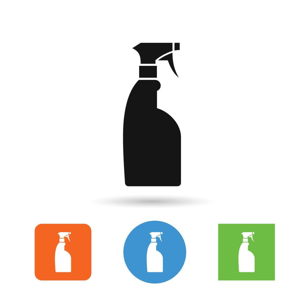 Spray bottle icon. Spray icon design vector symbol