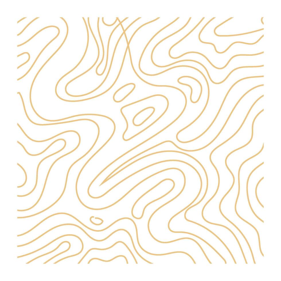 Boho Topographic Line Pattern Background vector