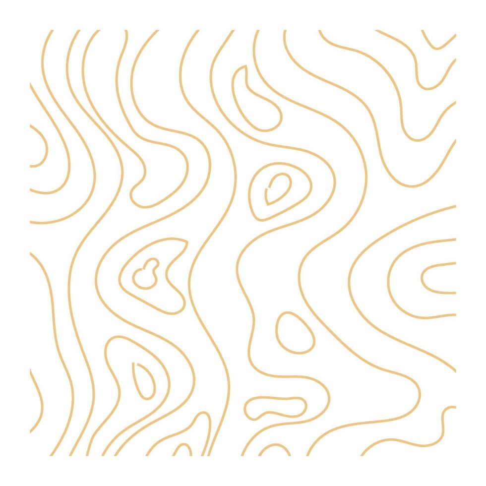 Boho Topographic Line Pattern Background vector