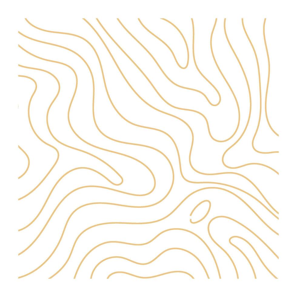 Boho Topographic Line Pattern Background vector