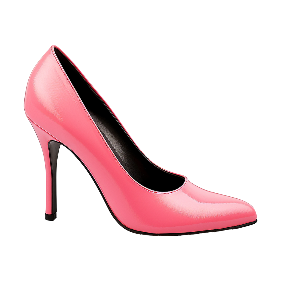 AI generated Women shoes isolated on transparent background png