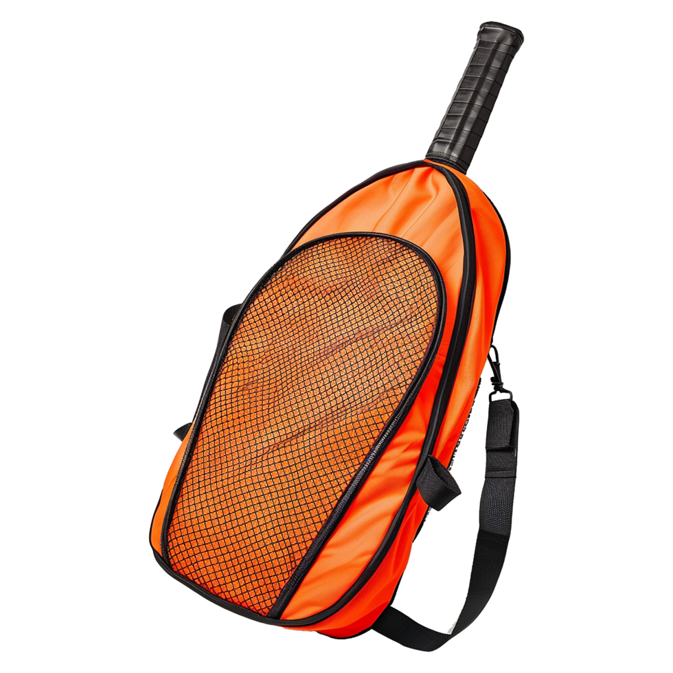 AI generated Tennis racket bag isolated on transparent background png