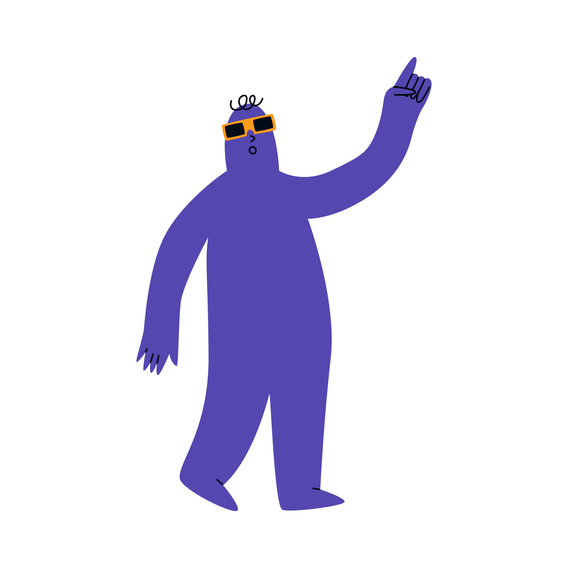 Human in solar eclipse glasses points 41856248 Vector Art at Vecteezy
