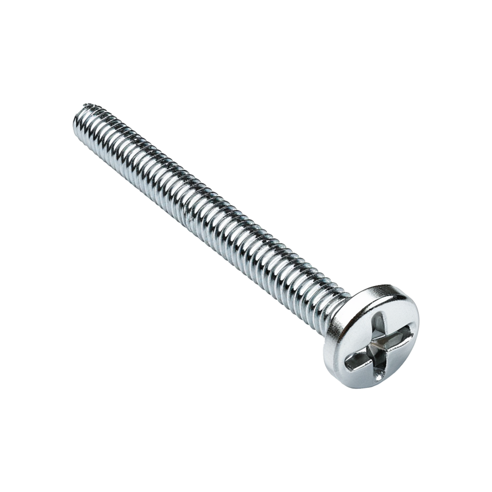 AI generated Screw isolated on transparent background png