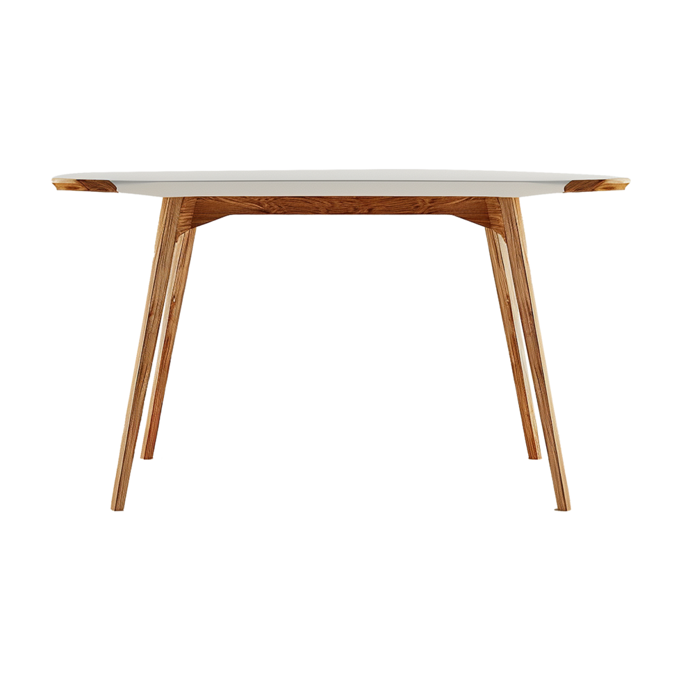 AI generated Modern table isolated on transparent background png