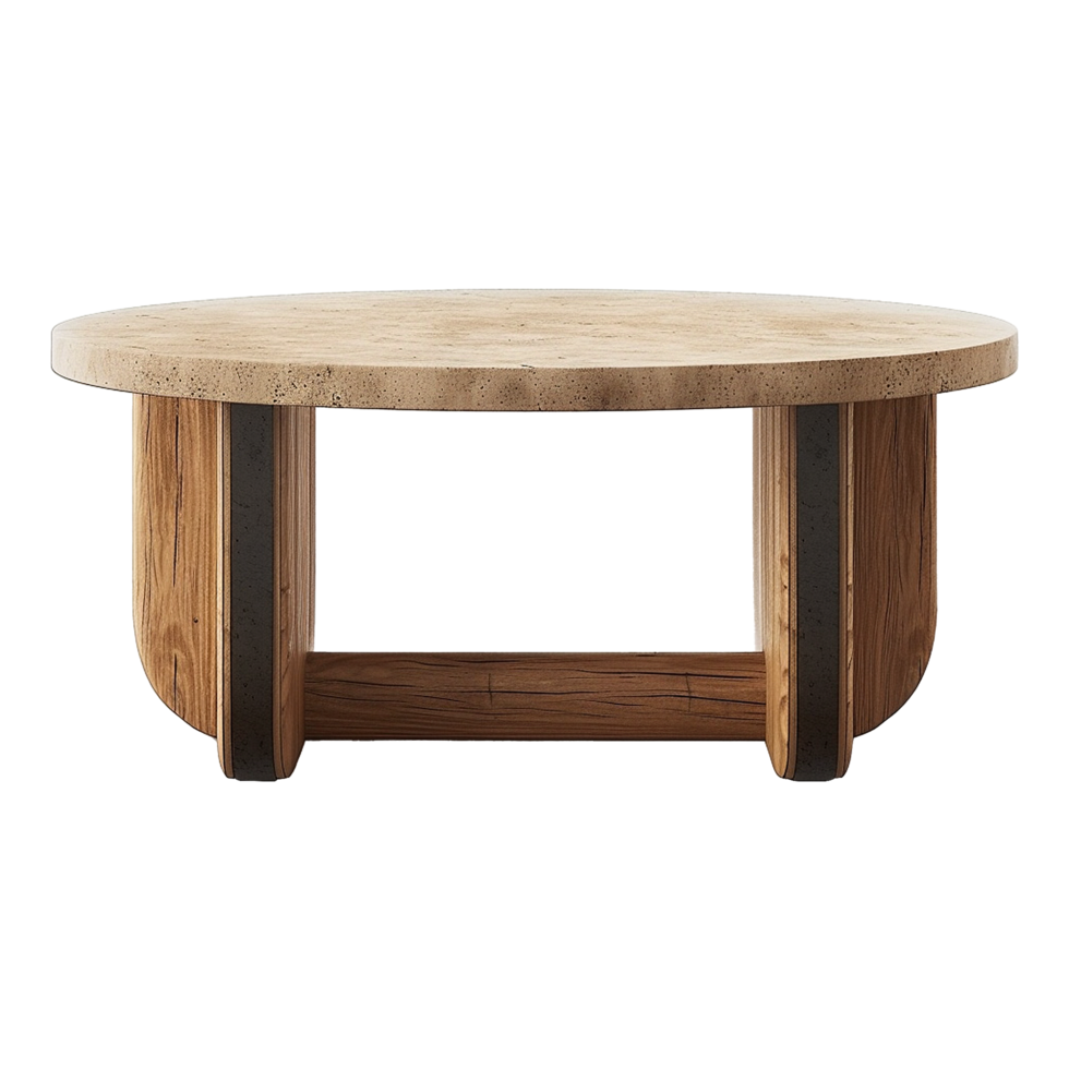 AI generated Modern table isolated on transparent background png