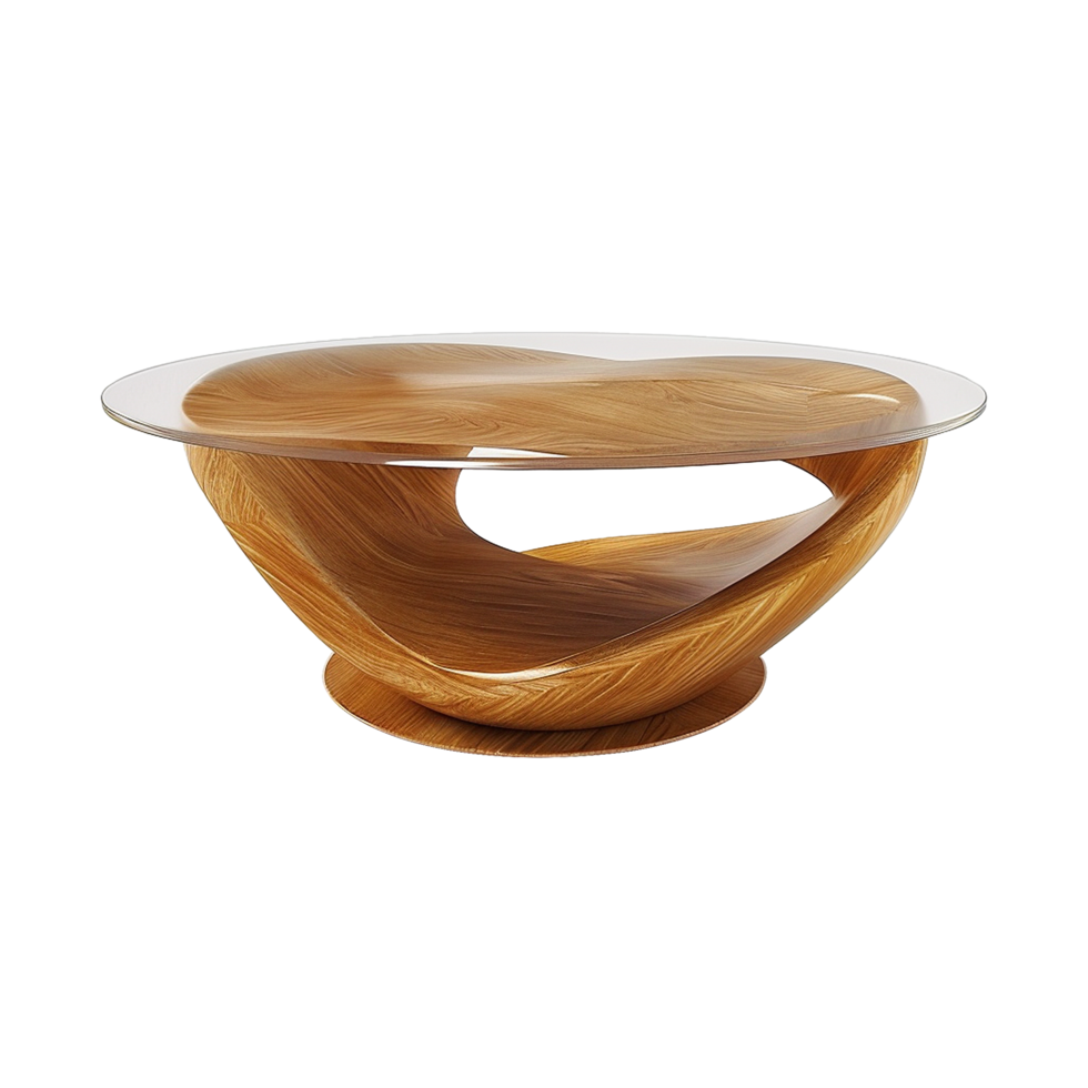AI generated Modern table isolated on transparent background png