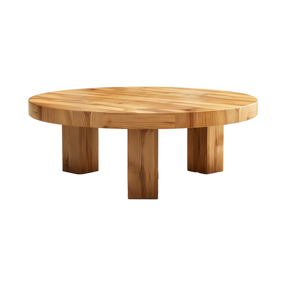 ai gegenereerd modern tafel geïsoleerd Aan transparant achtergrond PNG