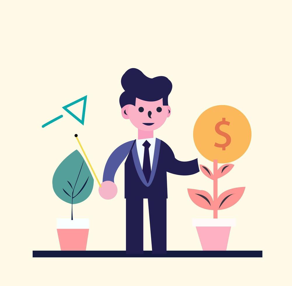 Vector asset Invesment  icon suitable for  presentation and  bussiness growth project