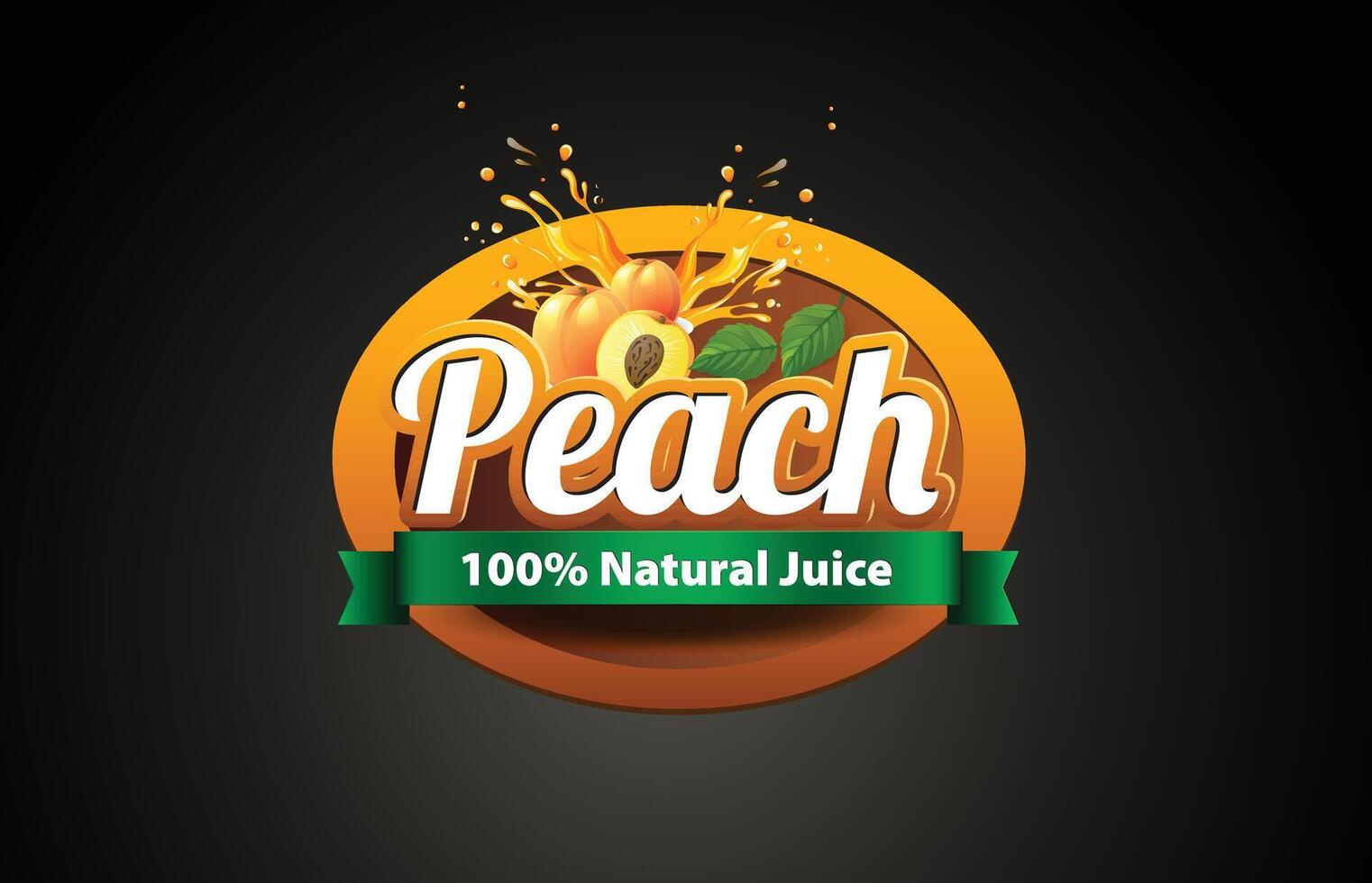 jugo logo o etiqueta vector modelo