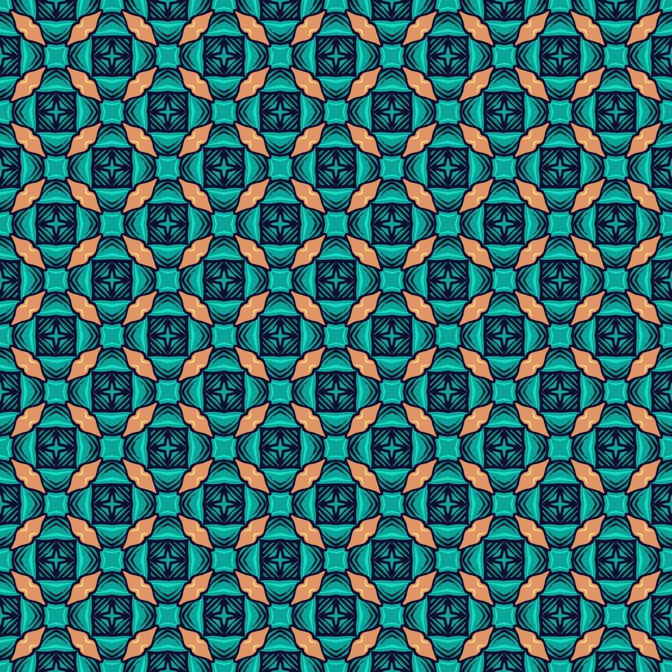 patrón abstracto sin costuras de varios colores. fondo y telón de fondo. multicolor colorido diseño ornamental. adornos de mosaico de colores. ilustración gráfica vectorial. vector