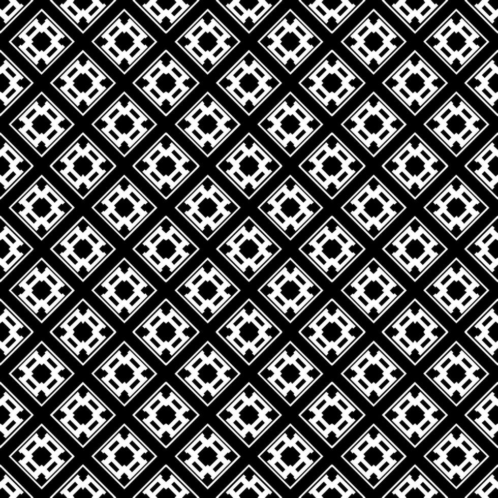 Black and white seamless abstract pattern. Background and backdrop. Grayscale ornamental design. vector