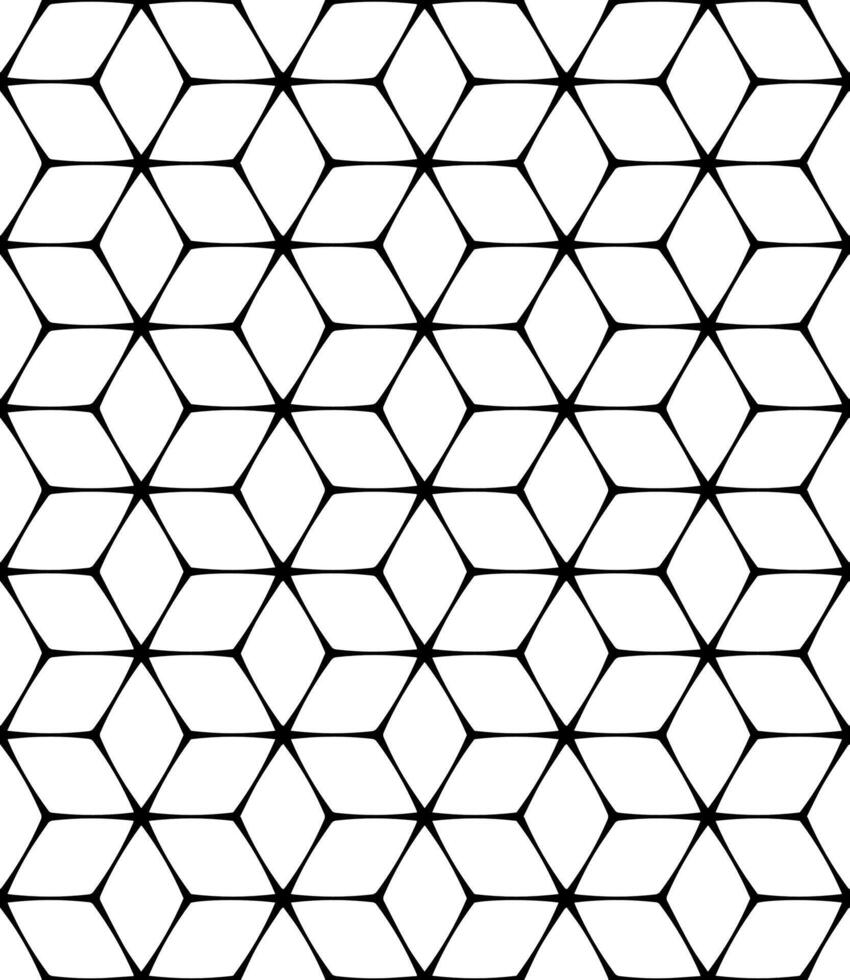 Black and white seamless abstract pattern. Background and backdrop. Grayscale ornamental design. vector