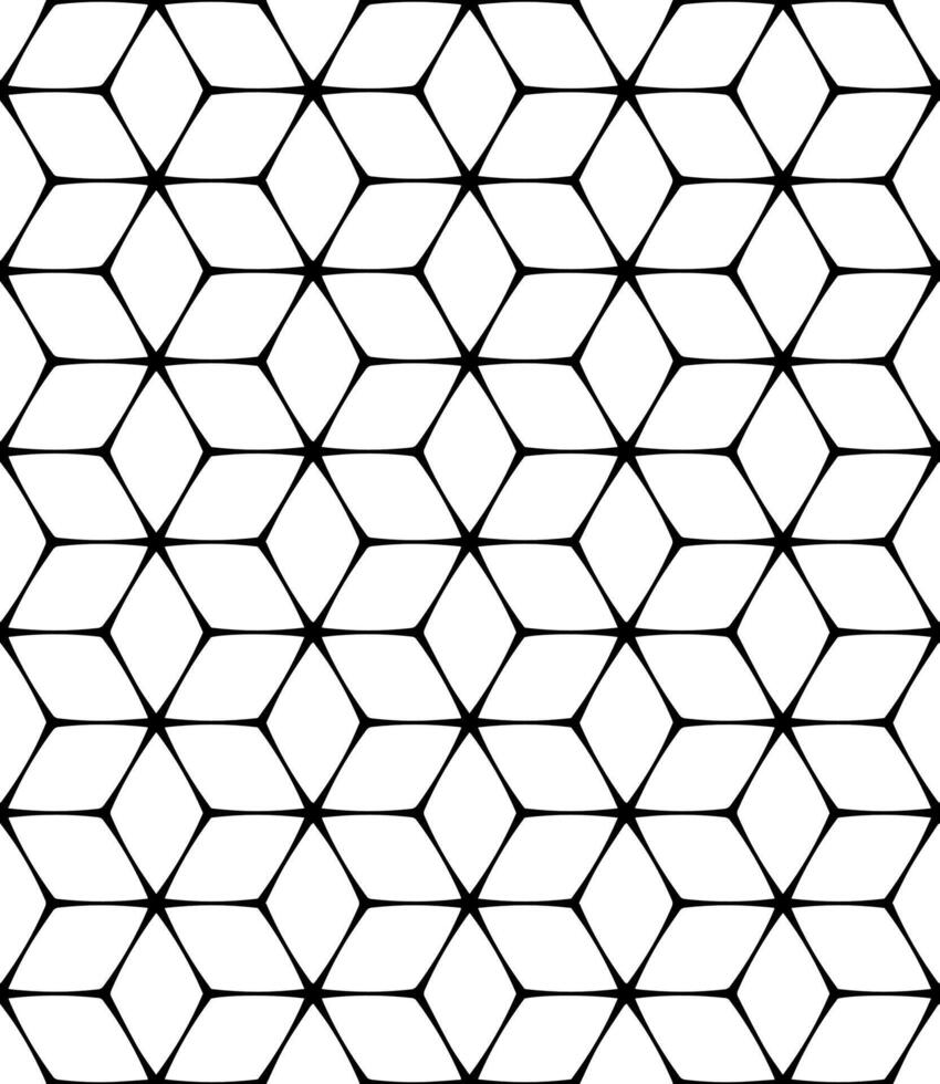 Black and white seamless abstract pattern. Background and backdrop. Grayscale ornamental design. vector