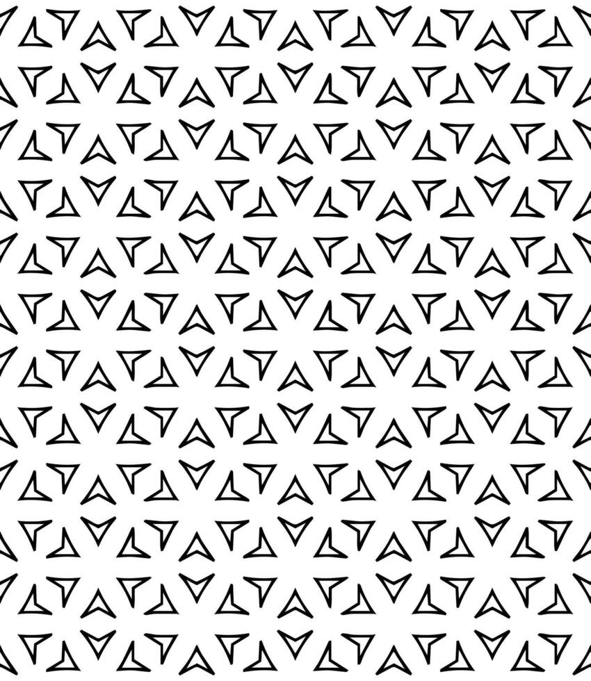 Black and white seamless abstract pattern. Background and backdrop. Grayscale ornamental design. vector