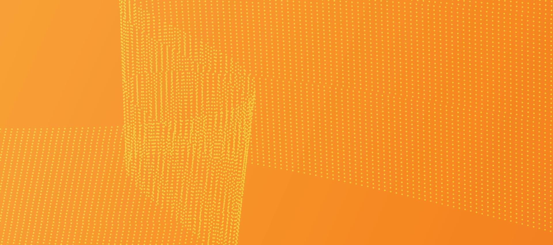 Orange background with circle pattern vector