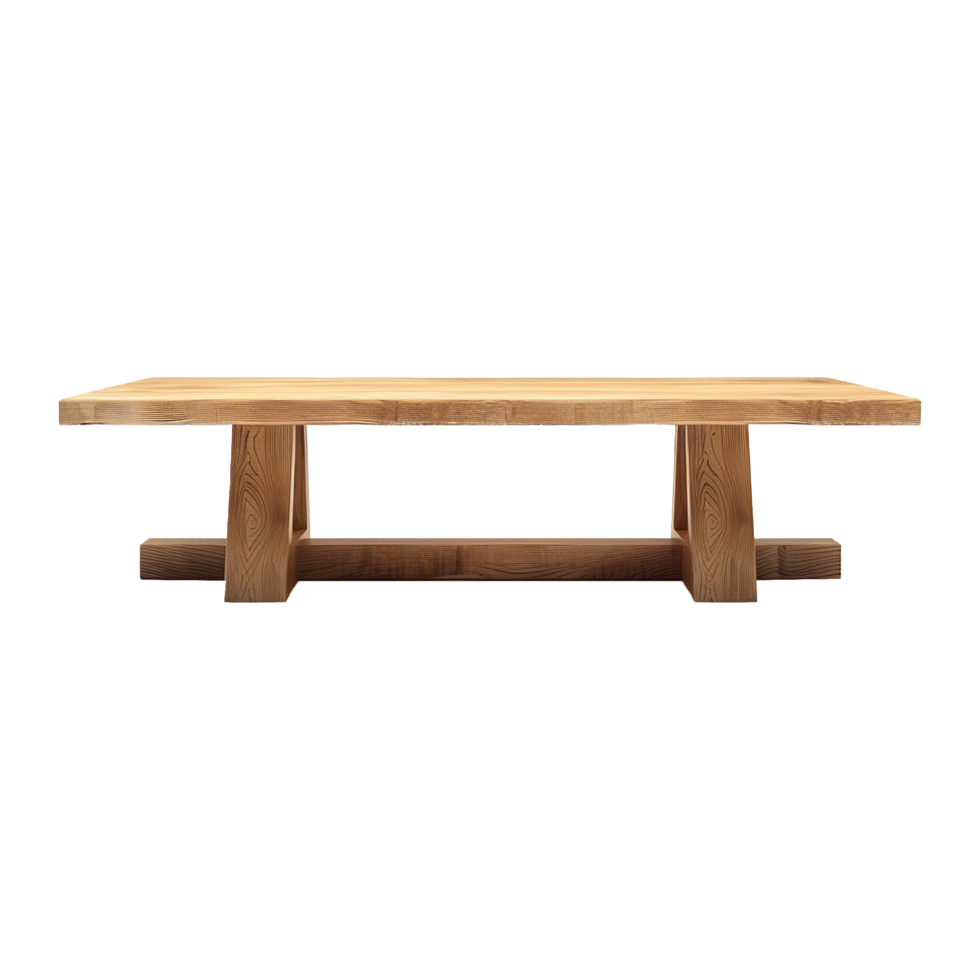 AI generated Modern table isolated on transparent background png