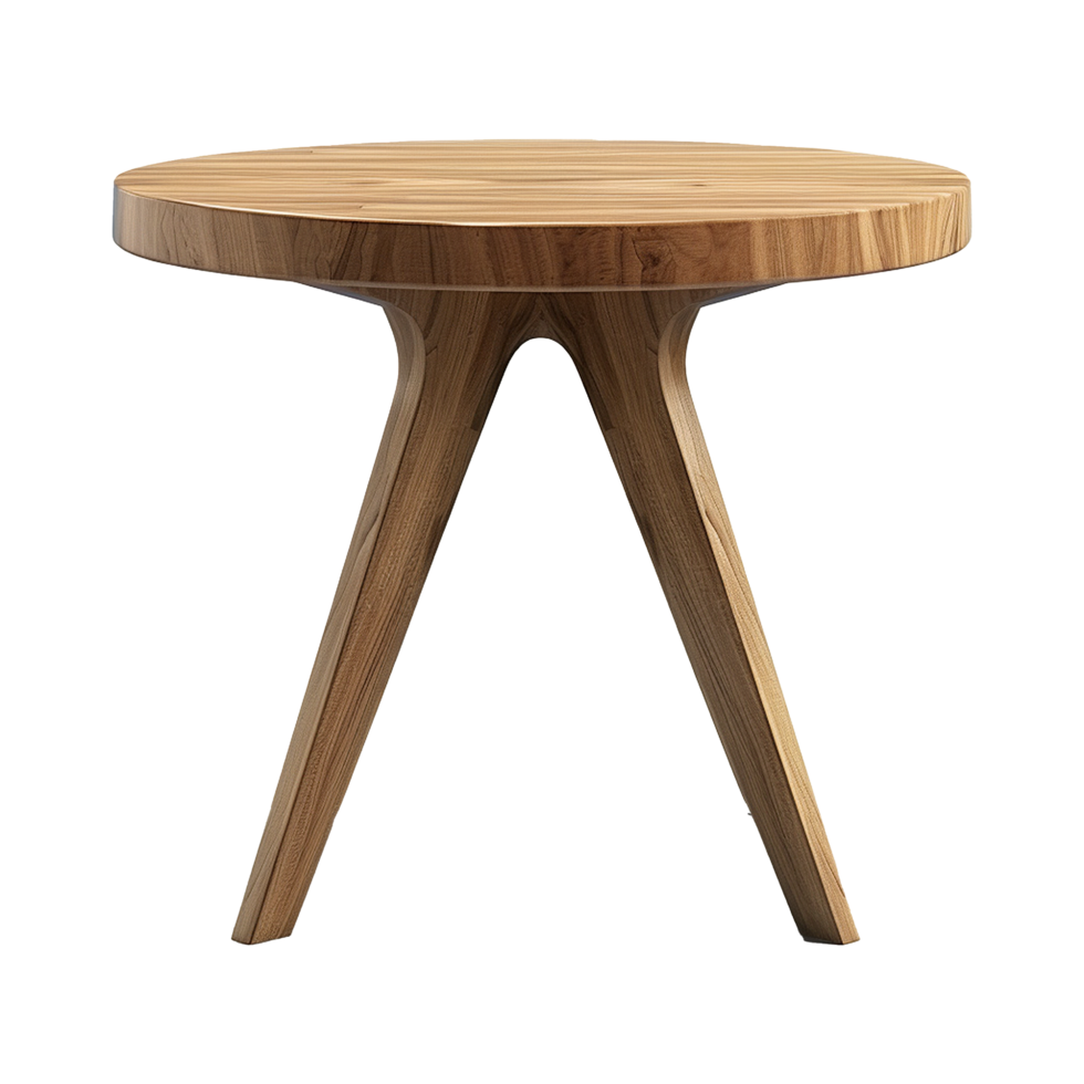 ai gegenereerd modern tafel geïsoleerd Aan transparant achtergrond PNG