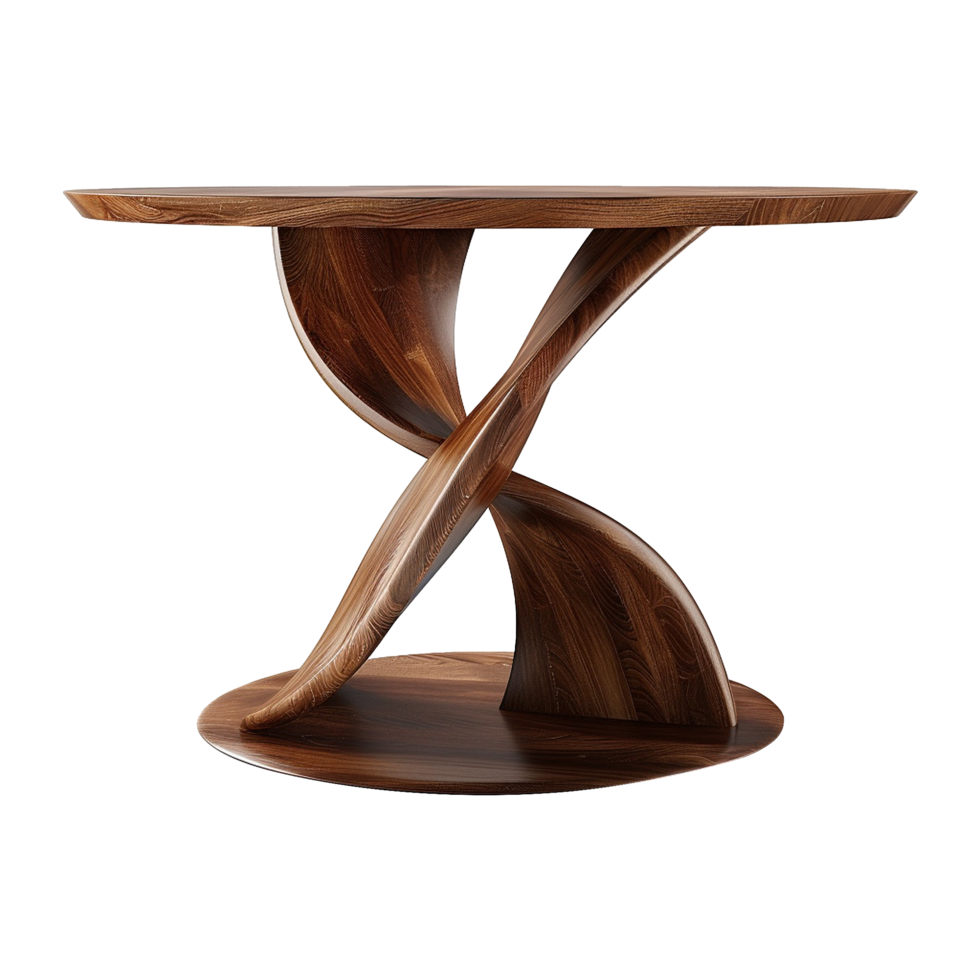 AI generated Modern table isolated on transparent background png