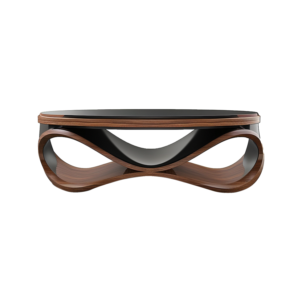 AI generated Modern table isolated on transparent background png