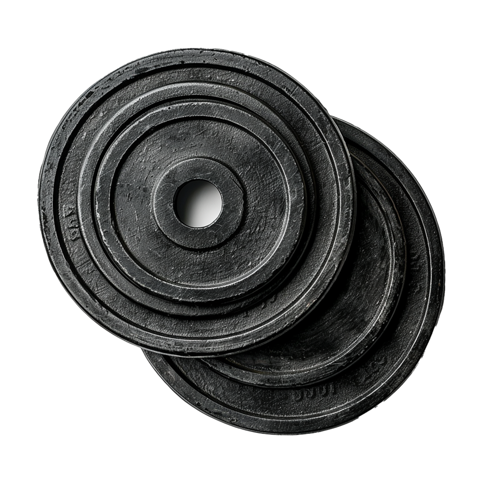 AI generated Weight plate isolated on transparent background png