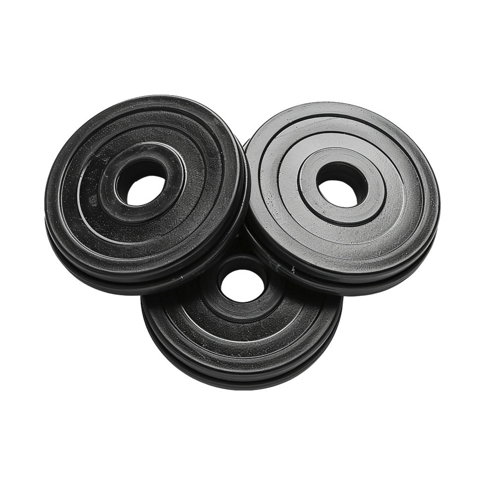 AI generated Weight plate isolated on transparent background png