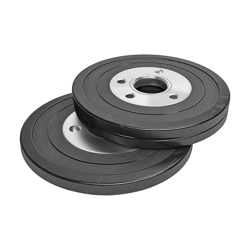 AI generated Weight plate isolated on transparent background png