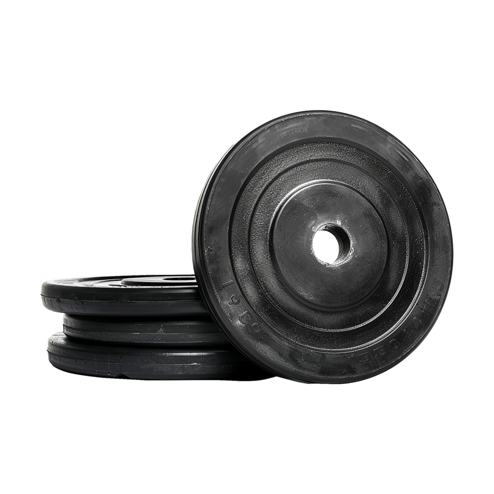 AI generated Weight plate isolated on transparent background png