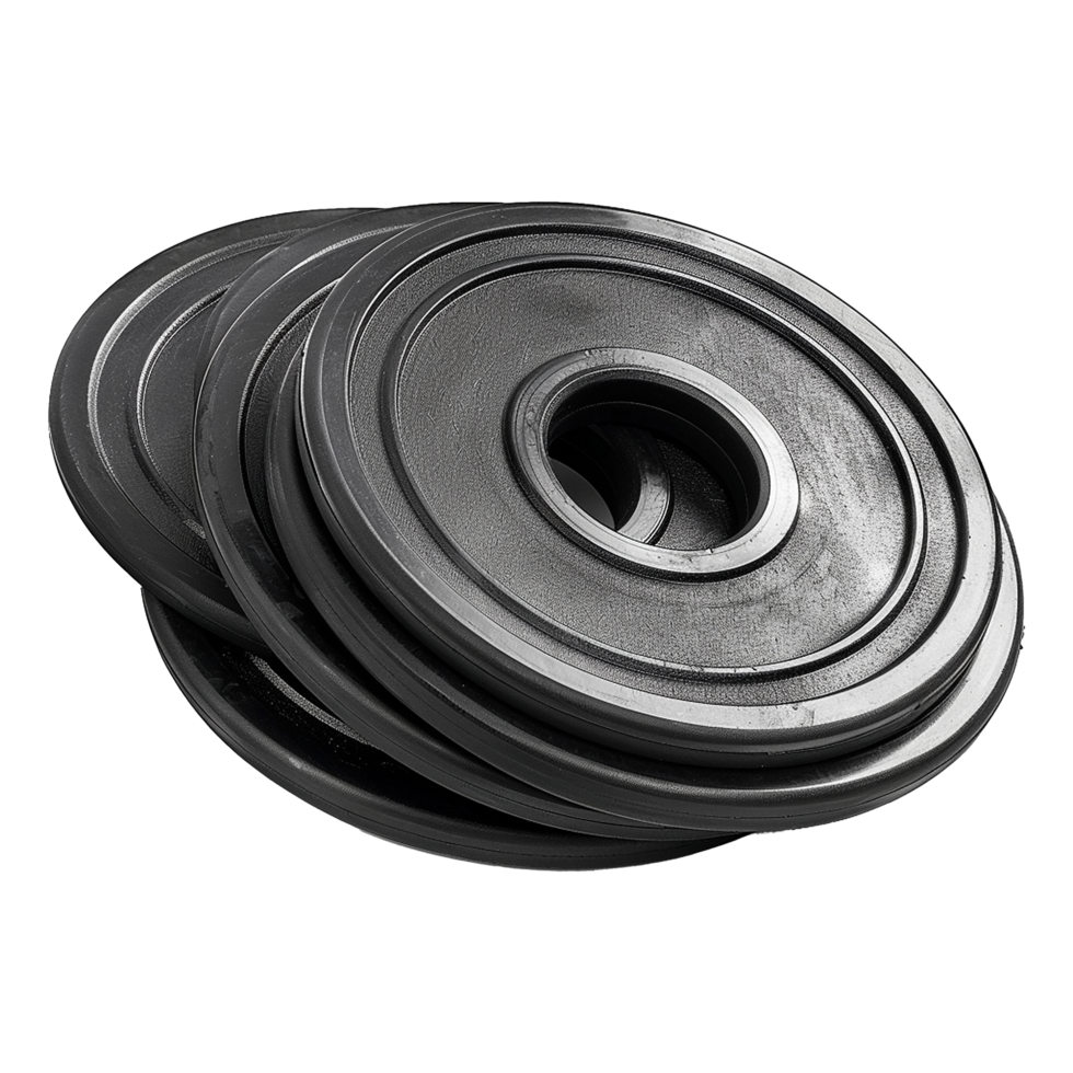 AI generated Weight plate isolated on transparent background png
