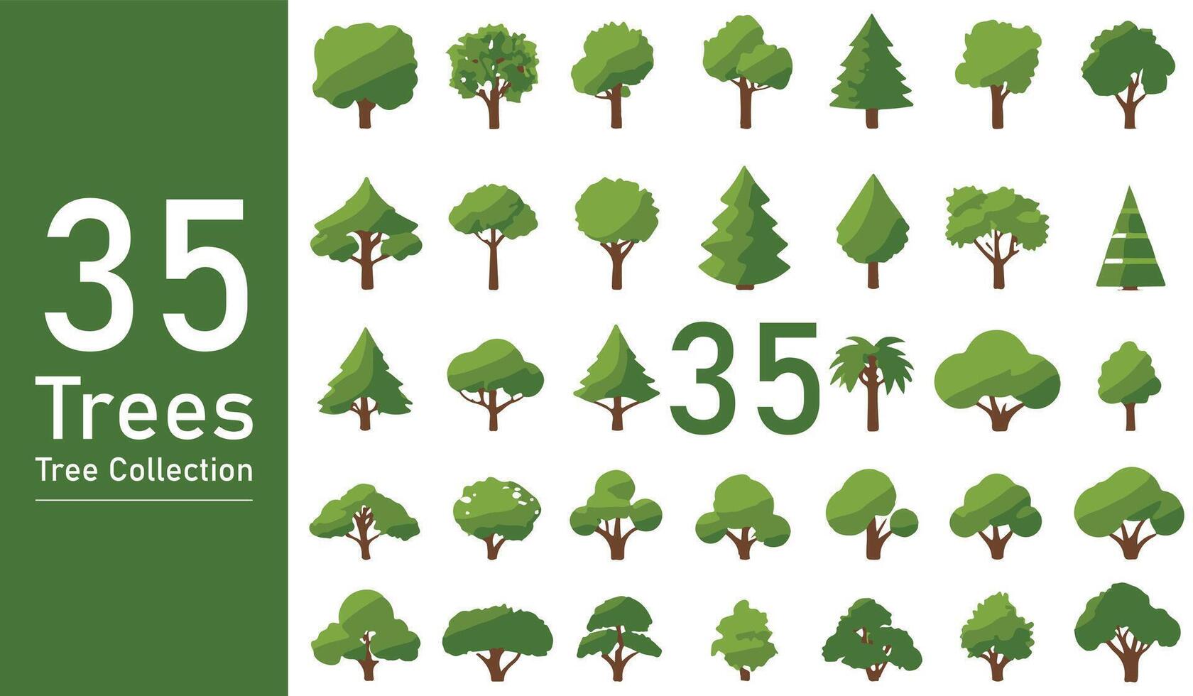 silhouette tree line drawing set, Side view, set of graphics trees elements outline symbol. silhouette tree line drawing set, Side view, icon set of graphics trees elements outline symbol. vector