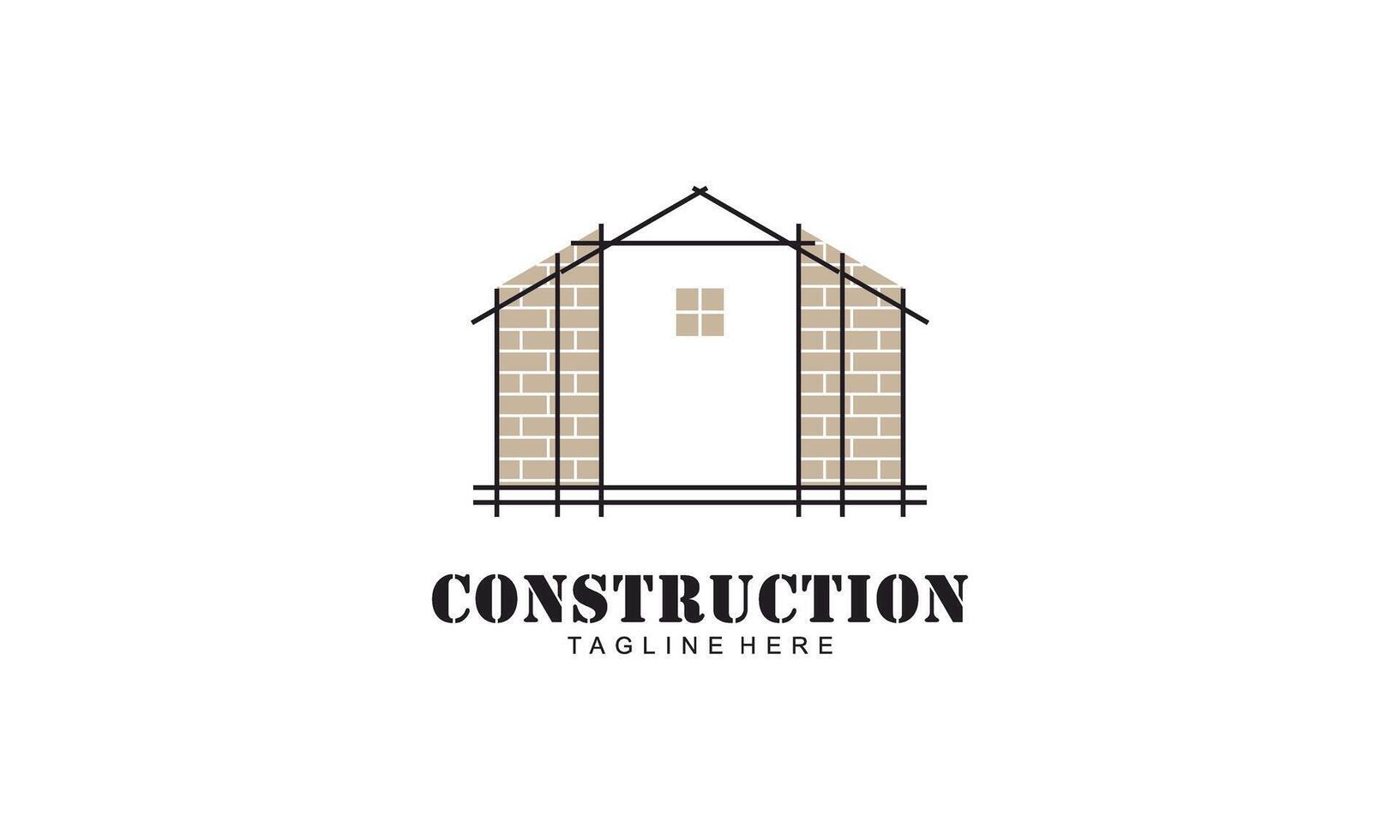 Home build illustration symbol logo design vector
