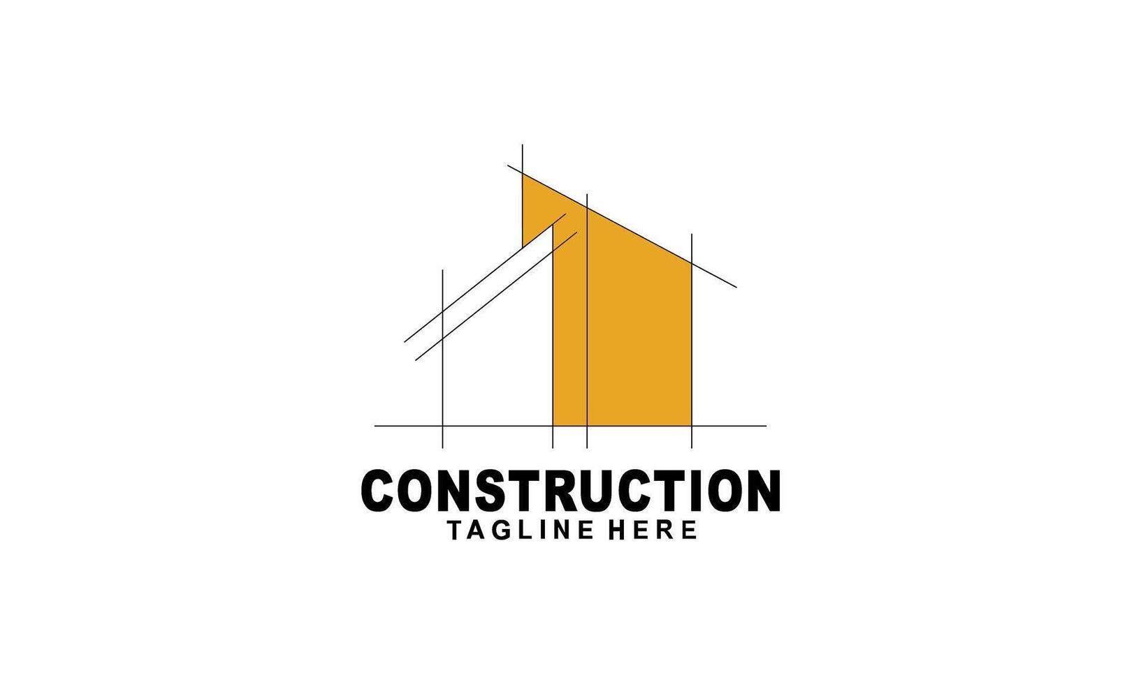 Home build illustration symbol logo design vector