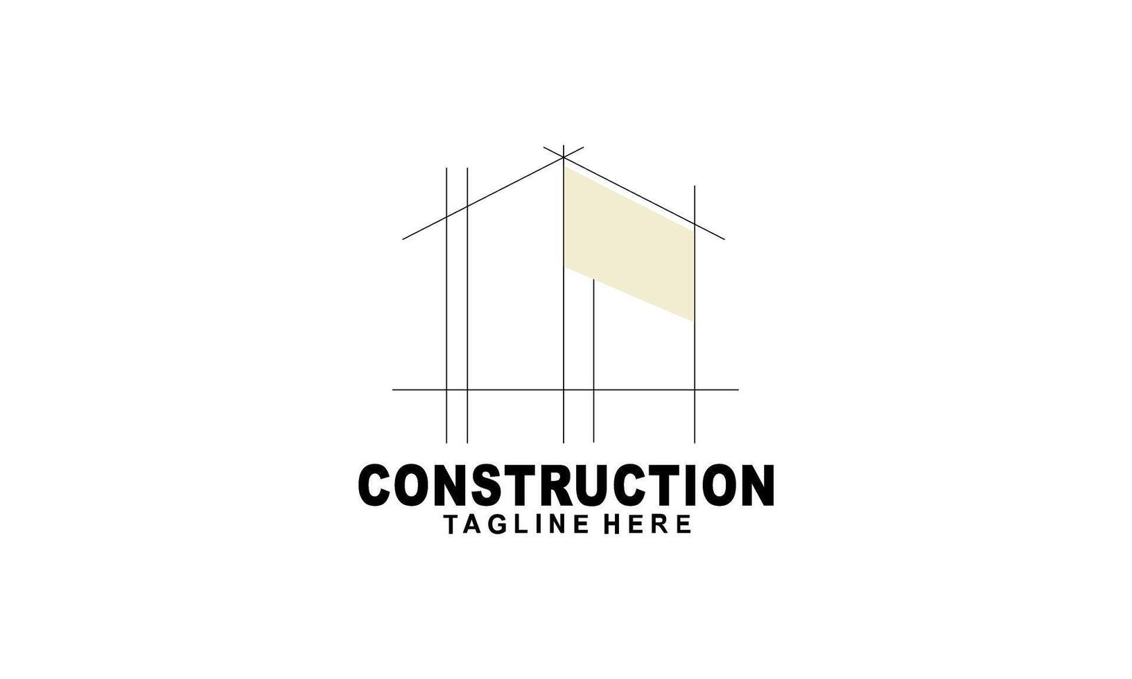 Home build illustration symbol logo design vector
