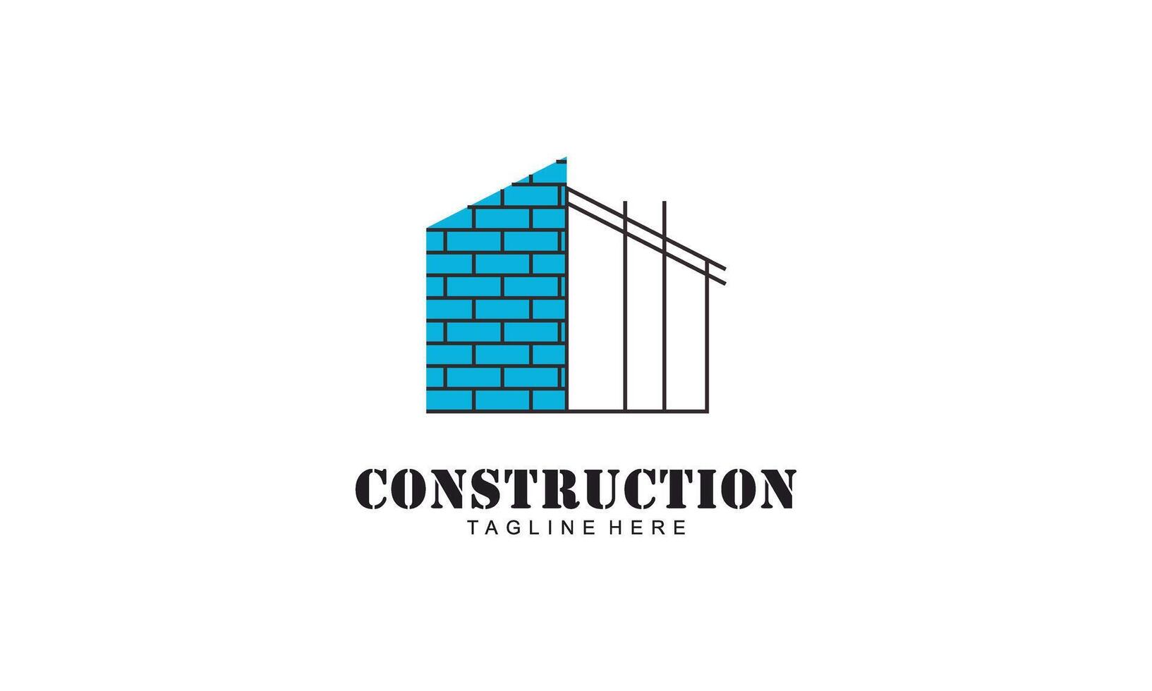 Home build illustration symbol logo design vector