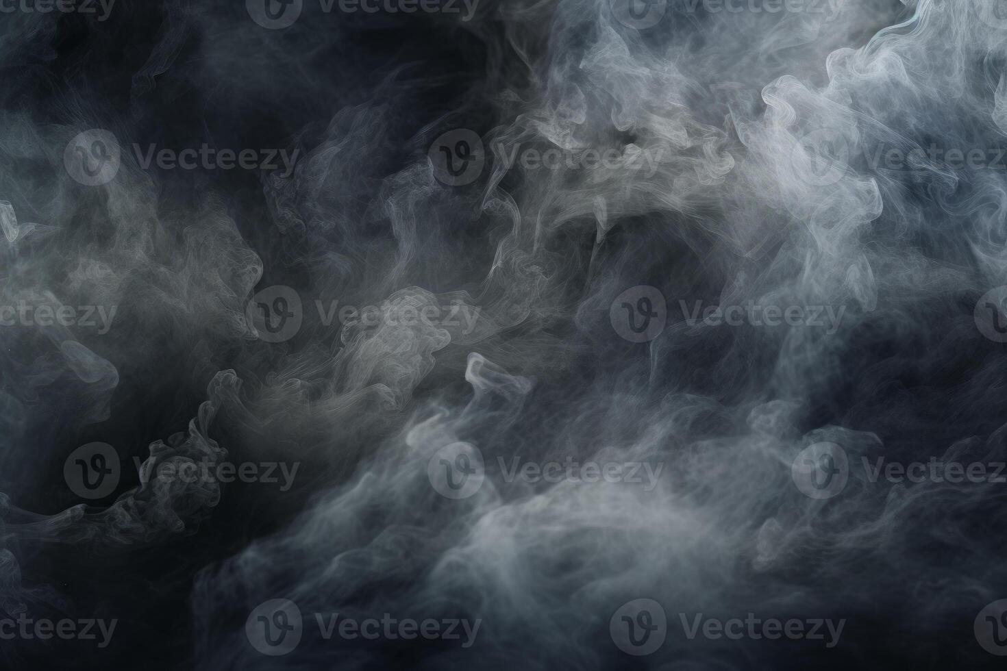 AI generated Ghostly Smoke texture scary halloween. Generate Ai photo
