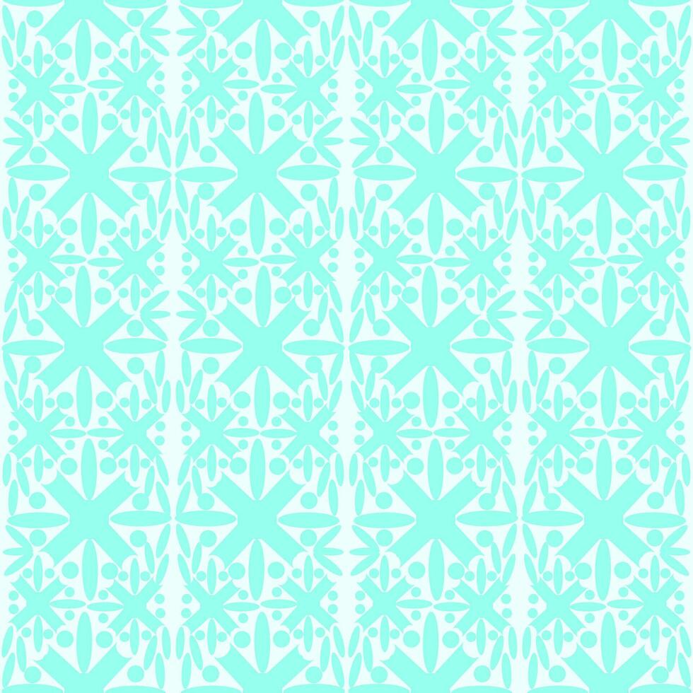 Seamless vector pattern with floral ornament