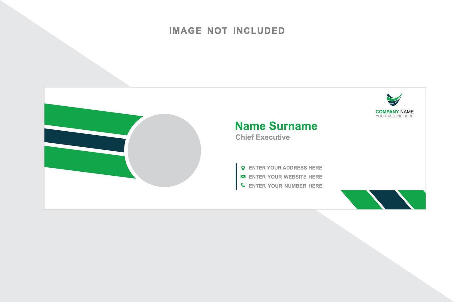 Green combination Vector abstract design banner web template fully editable Eps 10 file