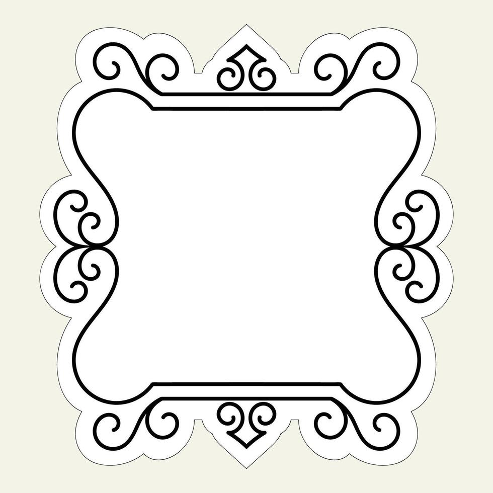 Vintage vector set for designing monograms, invitations, frames, menus, labels. Set of retro frames. Calligraphic design elements.
